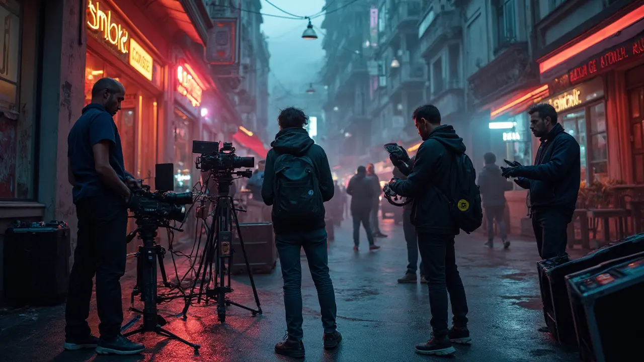 On Set: The Actual Filming Process